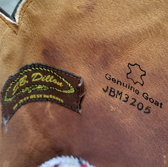 JB DILLON Men's Cowboy Boots - Picture 8 of 15